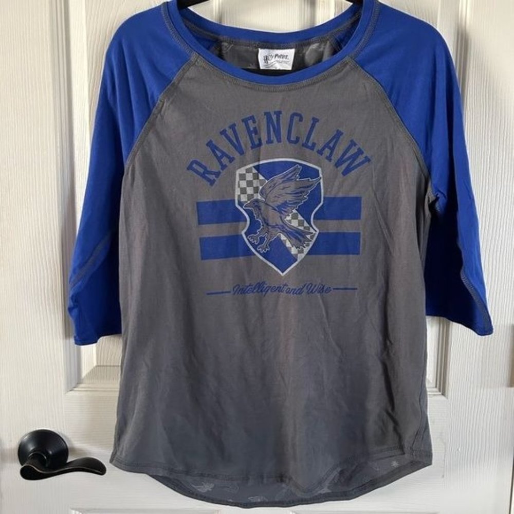 Harry Potter Ravenclaw 🐦⬛ Raglan Baseball Tee - Picture 3 of 14